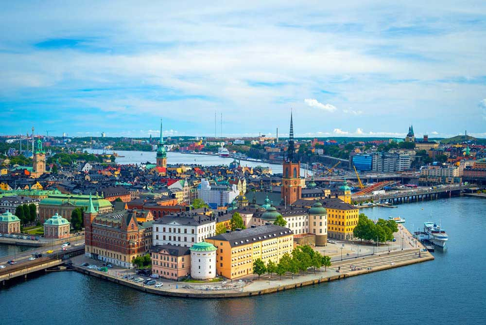 Utsikt över Stockholm